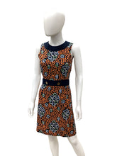 Load image into Gallery viewer, tory burch Size 2 Blue &amp; Orange Dress