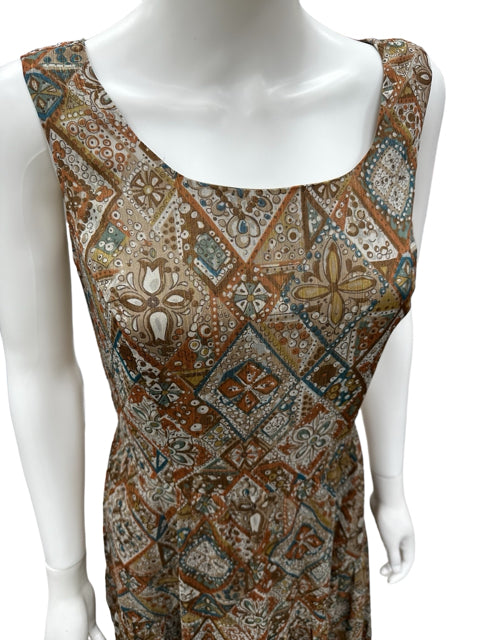 coldwater creek Size 6 Brown Print Dress – Renee's Resale Clothing Outlet