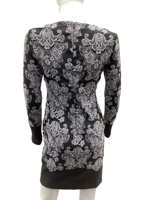 black nicole miller dress Nicole Miller Size 2 Black & Grey Dress – Renee's Resale Clothing Outlet