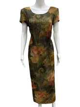 Load image into Gallery viewer, Virgo II-Vintage Size 6 Green Dress