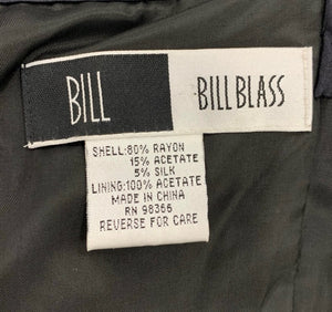 bill blass Size 10 Black Dress