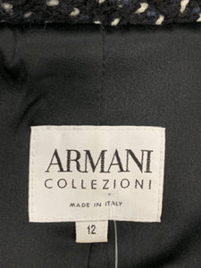 Armani Collezioni Size 12 Black, White, Grey Blazers