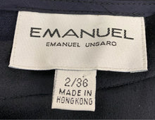 Load image into Gallery viewer, emanual ungaro Size 2 Black Skirt