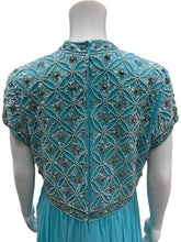 Load image into Gallery viewer, Harold&#39;s Size Large Aqua Dress