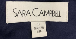 Sara Campbell Size Small Navy Pullover
