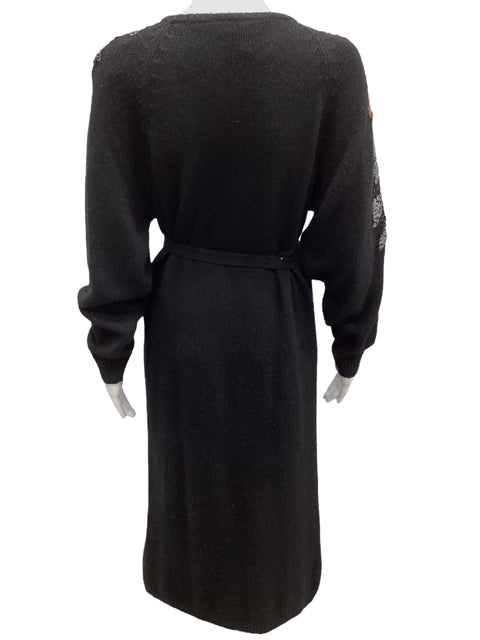 Raoul Size Medium Black Sequin Sweater Dress – Renee's Resale Clothing  Outlet