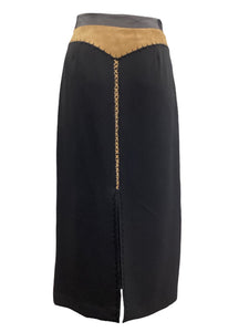 Alberto Makali Size 8 Brown Skirt