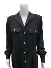 Load image into Gallery viewer, LIHLI- Vintage Size 10 Black Dress