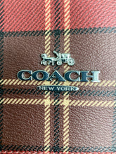 Load image into Gallery viewer, Coach Red Plaid Purse