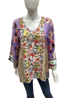 johnny was collection Size Small floral Top