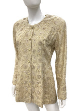 Load image into Gallery viewer, Vintage Size Medium Gold Jacket