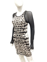 Load image into Gallery viewer, Parker Size Small Black &amp; Animal Dress