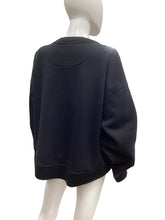 Load image into Gallery viewer, karl lagerfeld Size XL black &amp; Silver Sweater
