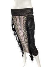 Load image into Gallery viewer, Byron Lars Size Medium Black/Colors Skirt