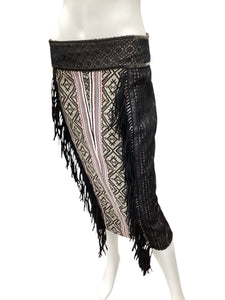Byron Lars Size Medium Black/Colors Skirt