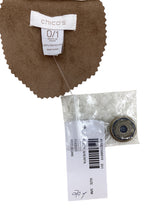 Load image into Gallery viewer, CHICO&#39;S Size S/M Camel Coat
