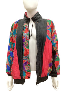 Size Medium Vintage Black/Colors Jacket