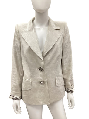 escada Size 12 Linen Blazers