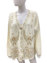 Load image into Gallery viewer, Storybook Knits Size 2x Ivory Cardigan