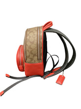 Load image into Gallery viewer, Coach brown &amp; red Purse