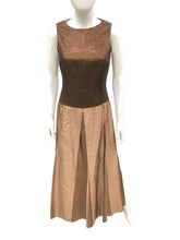 Load image into Gallery viewer, Rene Lezard Size Small rust Dress