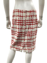 Load image into Gallery viewer, escada Size 12 Red &amp; White 2 piece