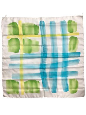 BURBERRY Color Block Scarf