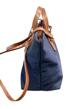 Load image into Gallery viewer, dooney &amp; bourke blue &amp; brown Purse