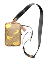 Load image into Gallery viewer, Coach Brown &amp; Yellow Wallet