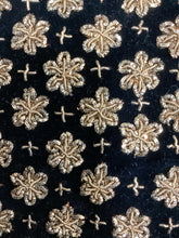 Load image into Gallery viewer, Indian Textile Co- Vintage Black/Colors Purse