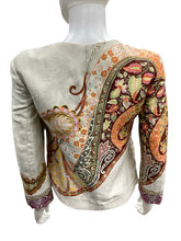 Load image into Gallery viewer, etro Size Small tan/colors Jacket
