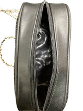 Load image into Gallery viewer, whiting &amp; davis Black &amp; Gold Purse