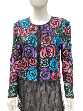 Vintage Size Small Multi-Color Top