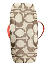 Load image into Gallery viewer, Coach Brown &amp; Orange Purse