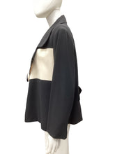 Load image into Gallery viewer, L&#39;AGENCE Size 10 Black &amp; Off White Blazers