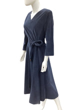 Load image into Gallery viewer, max mara Size 10 Navy Dress