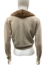 Load image into Gallery viewer, DALTON-Vintage Size S/M Beige Sweater