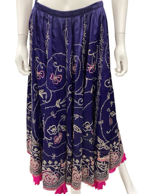 Size 6 Blue & Pink Skirt