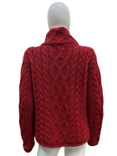 Load image into Gallery viewer, INIS CRAFTS Size Medium Red Sweater