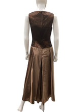 Load image into Gallery viewer, Rene Lezard Size Small rust Dress