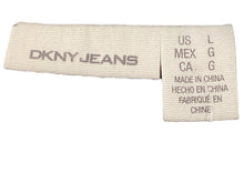 Load image into Gallery viewer, DKNY Size Medium Denim Coat
