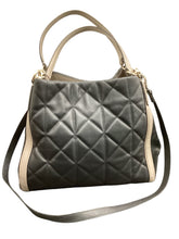 Load image into Gallery viewer, Coach Black &amp; Beige Purse