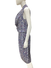 Load image into Gallery viewer, Lafayette 148 Size 8 Purple Print Dress