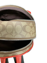 Load image into Gallery viewer, Coach brown &amp; red Purse