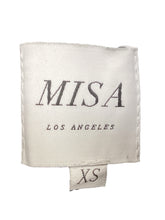 Load image into Gallery viewer, MISA Los Angeles Size xs Black &amp; Gold Top