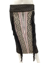 Load image into Gallery viewer, Byron Lars Size Medium Black/Colors Skirt