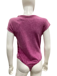 NOAM Size Small fuscia Body Suit