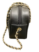 Load image into Gallery viewer, whiting &amp; davis Black &amp; Gold Purse