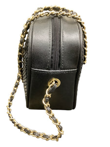 whiting & davis Black & Gold Purse