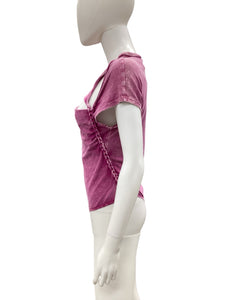 NOAM Size Small fuscia Body Suit